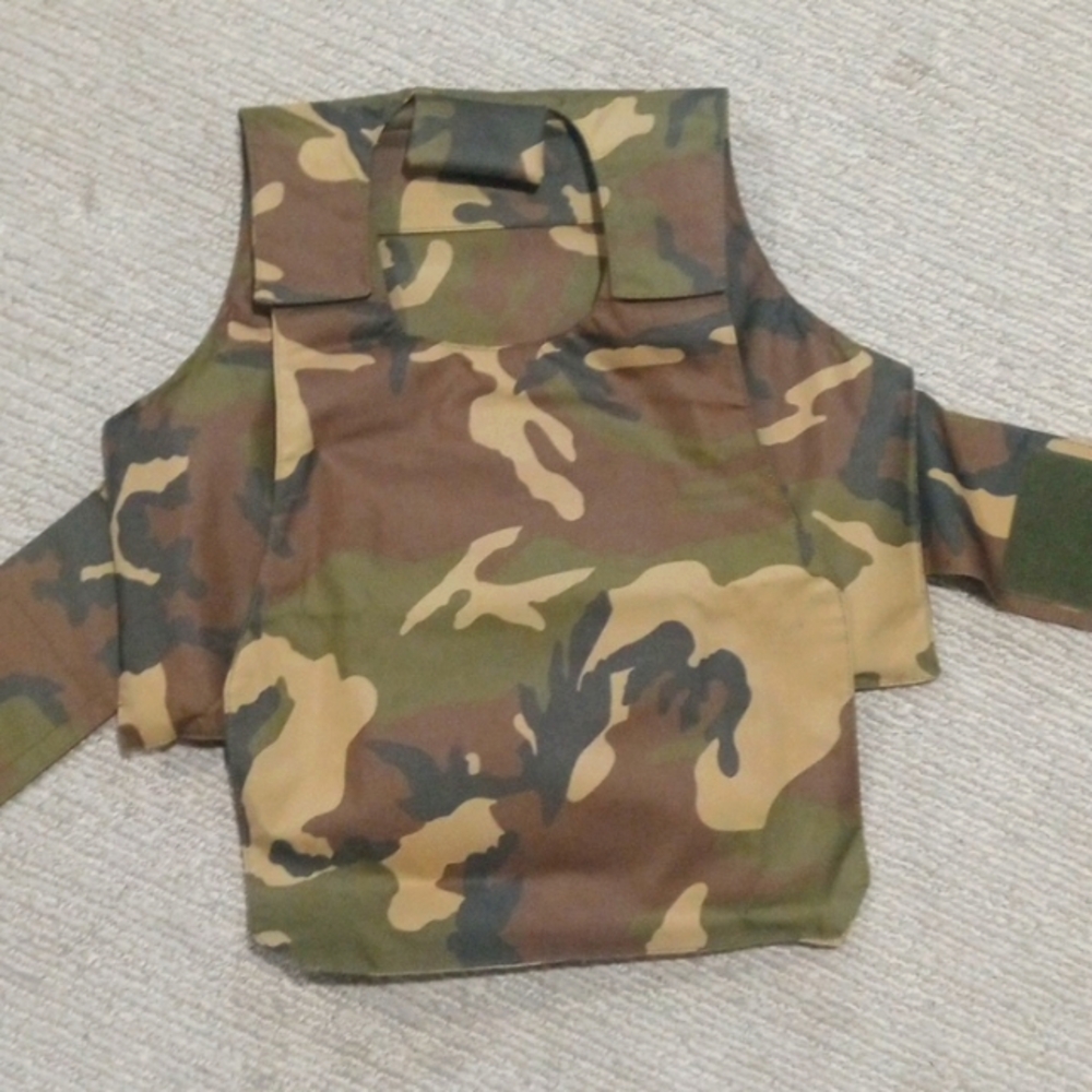 Bullet proof vest camo